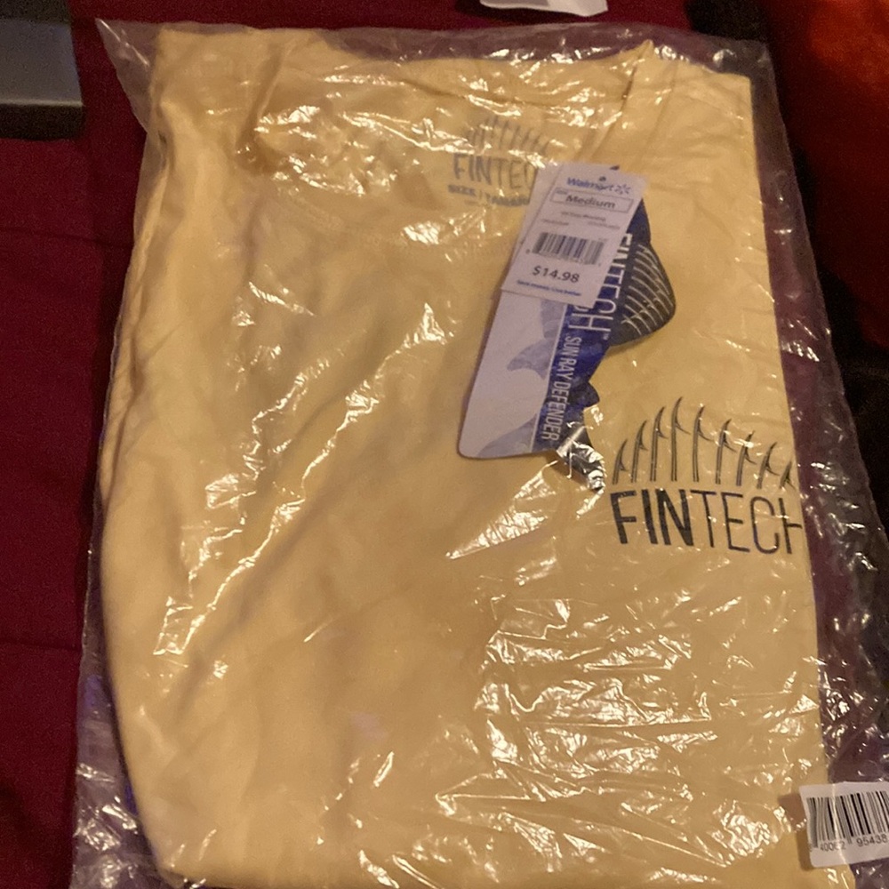 FINTECH cream yellow long sleeve SUNRAY DEFENDER